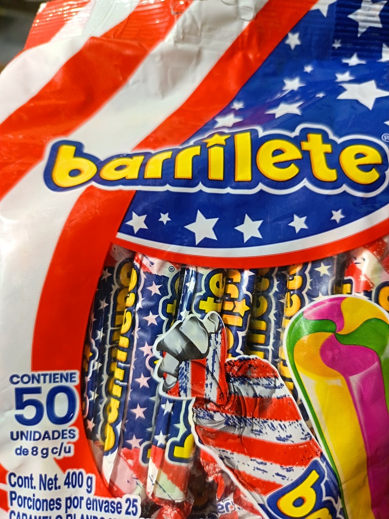 Barrilete bolsa 50 unidades 