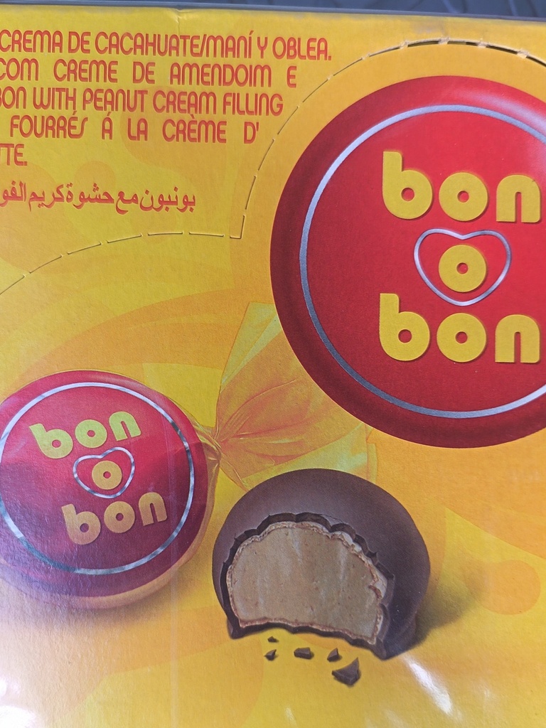 bonobon amarillo caja 30 u