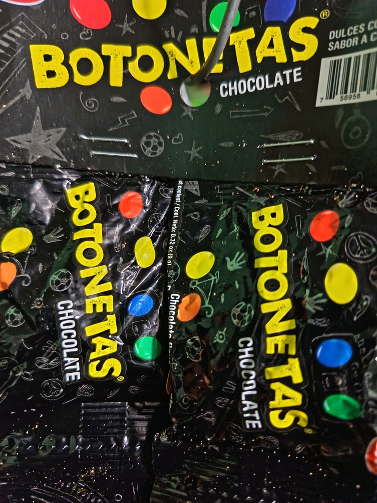Botoneta negra 24 u
