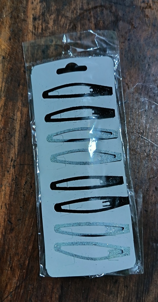 Gancho anchoa mediano b/n