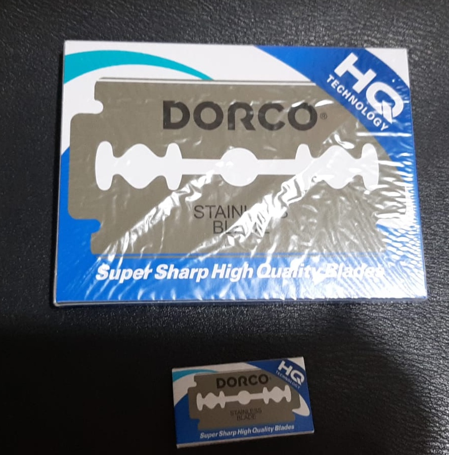 Hoja de afeitar dorco 10 x 10 hojas
