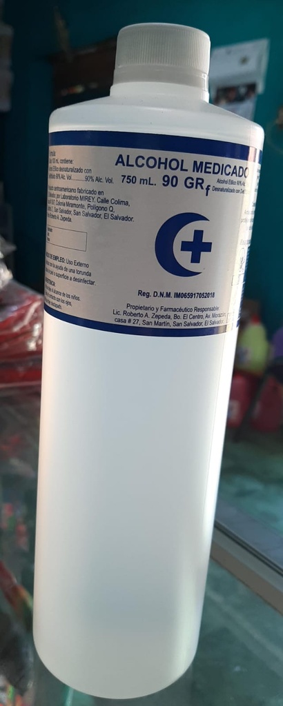 alcohol 750 ml x 12u