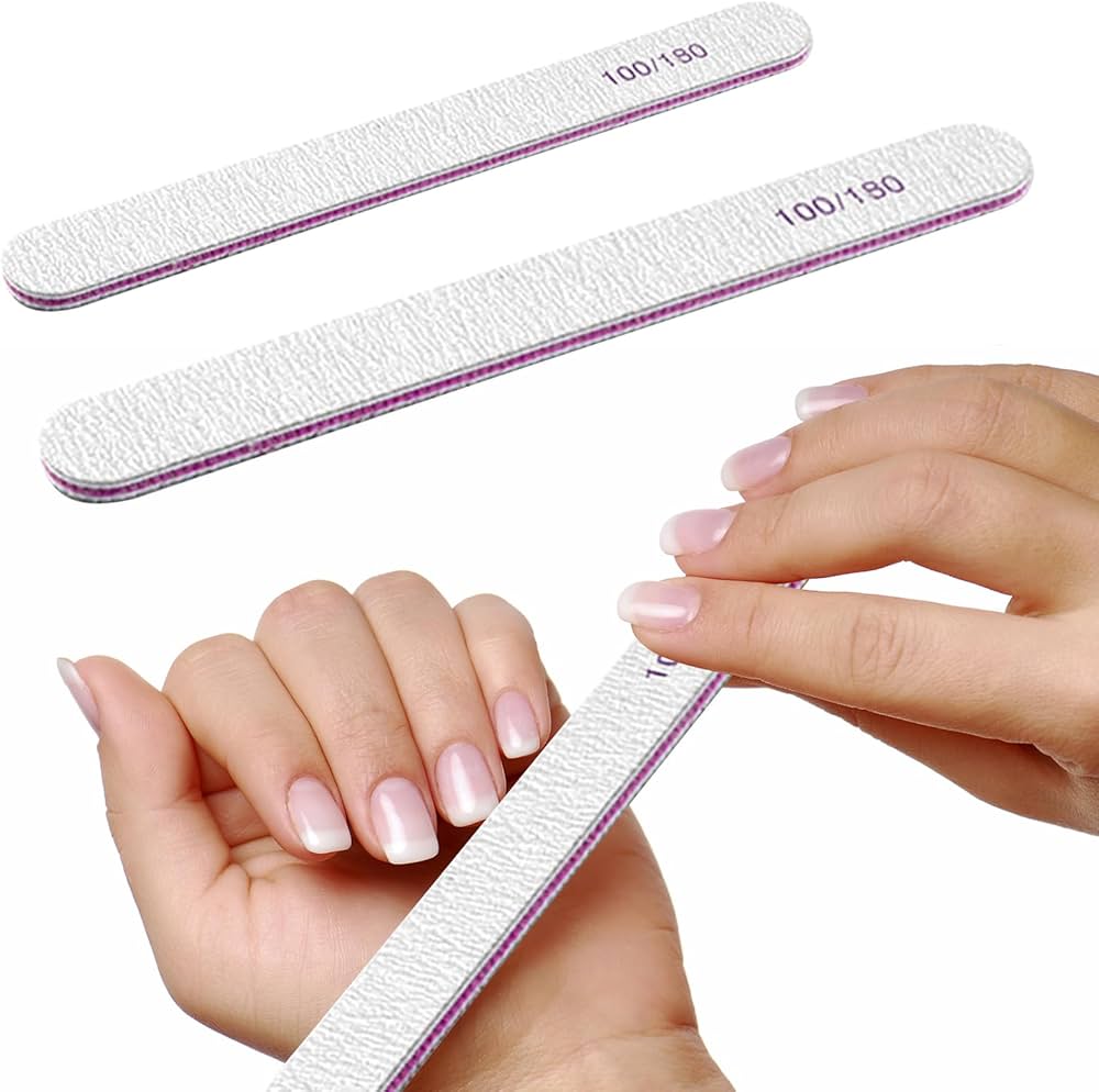 Lima de uñas grande recta 12 u 