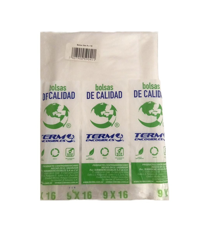bolsa trasparente 8x12 4 libras 500 u
