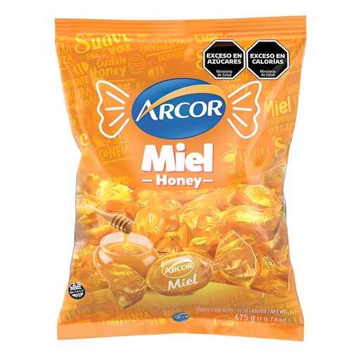 [R122] Dulce de miel arcor 100 unidades